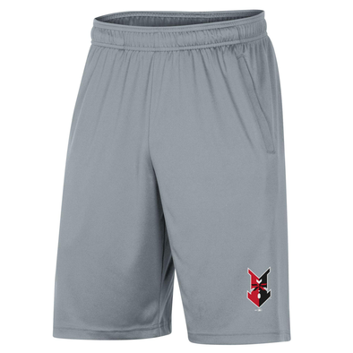 Indianapolis Indians Youth Steel Under Armour Tech Shorts