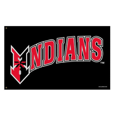 Indianapolis Indians 3'x5' Black Team Flag