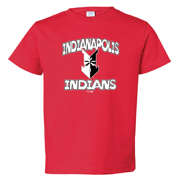 Indianapolis Indians Toddler Red Tutt Tee