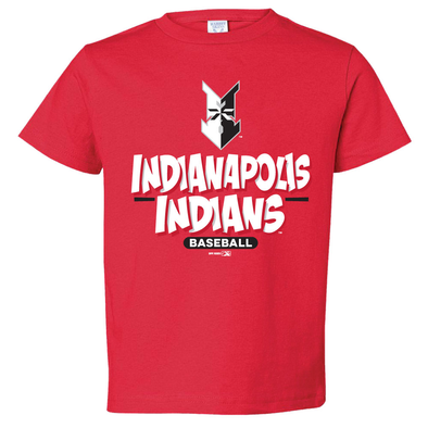 Indianapolis Indians Toddler Red Undertone Tee