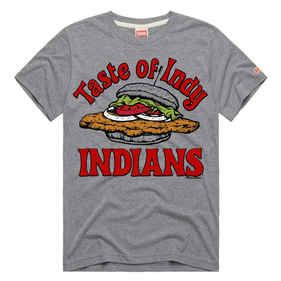 Indianapolis Indians Adult Grey Pork Tenderloin Tee