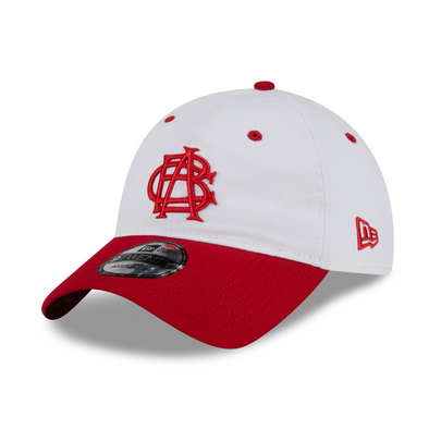 Indianapolis ABC's Adult White/Red New Era Adjustable 9Twenty Cap