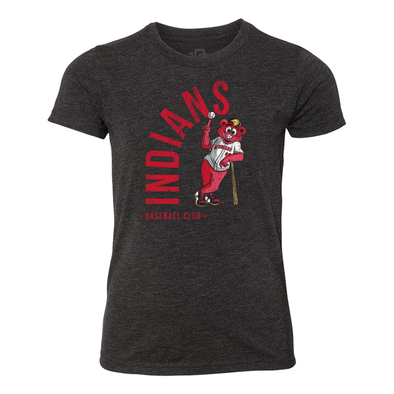 Indianapolis Indians Youth Black Rowdie Wrap Tee