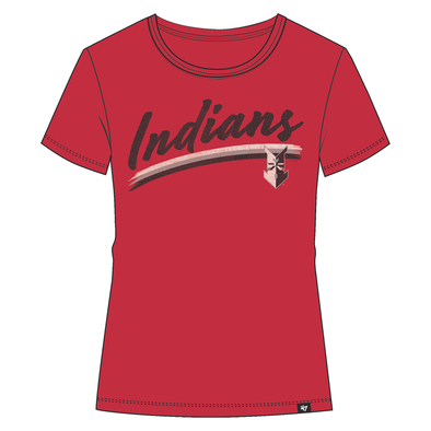 Indianapolis Indians '47 Women's Red Bliss Frankie Scoop Tee