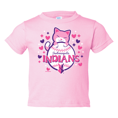 Indianapolis Indians Infant Pink Moomba Tee