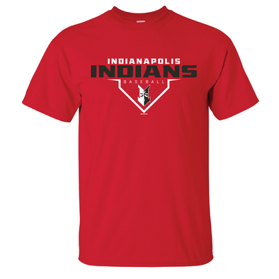Indianapolis Indians Youth Red Raycon Tee
