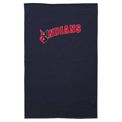 Indianapolis Indians Black Wordmark Pro-Weave Sweatshirt Blanket