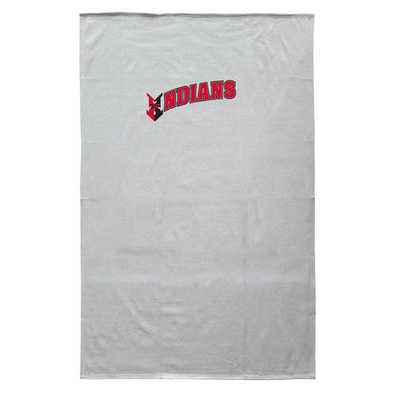 Indianapolis Indians Grey Wordmark Pro-Weave Sweatshirt Blanket