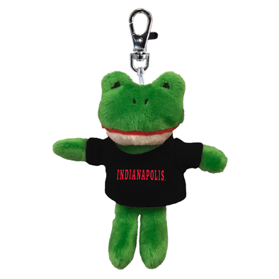 Indianapolis Indians Plush Frog Keychain