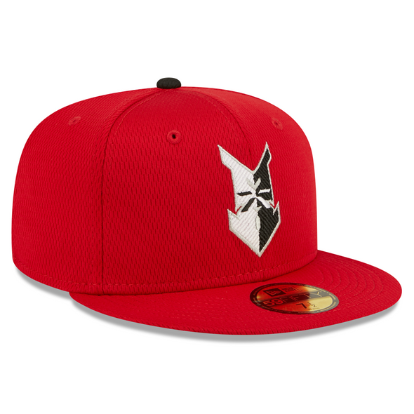 Indianapolis Indians Red New Era Batting Practice Authentic On-Field 59FIFTY Cap