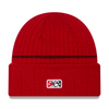 Indianapolis Indians Red Performance On-Field Knit Beanie Cap