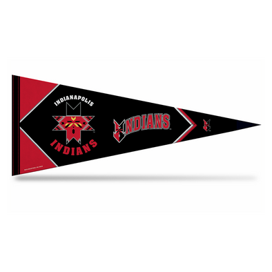 Indianapolis Indians Black/Red 12" x 30" Felt Pennant