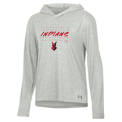Indianapolis Indians Women's Halo Under Armour Breezy Pullover Hood