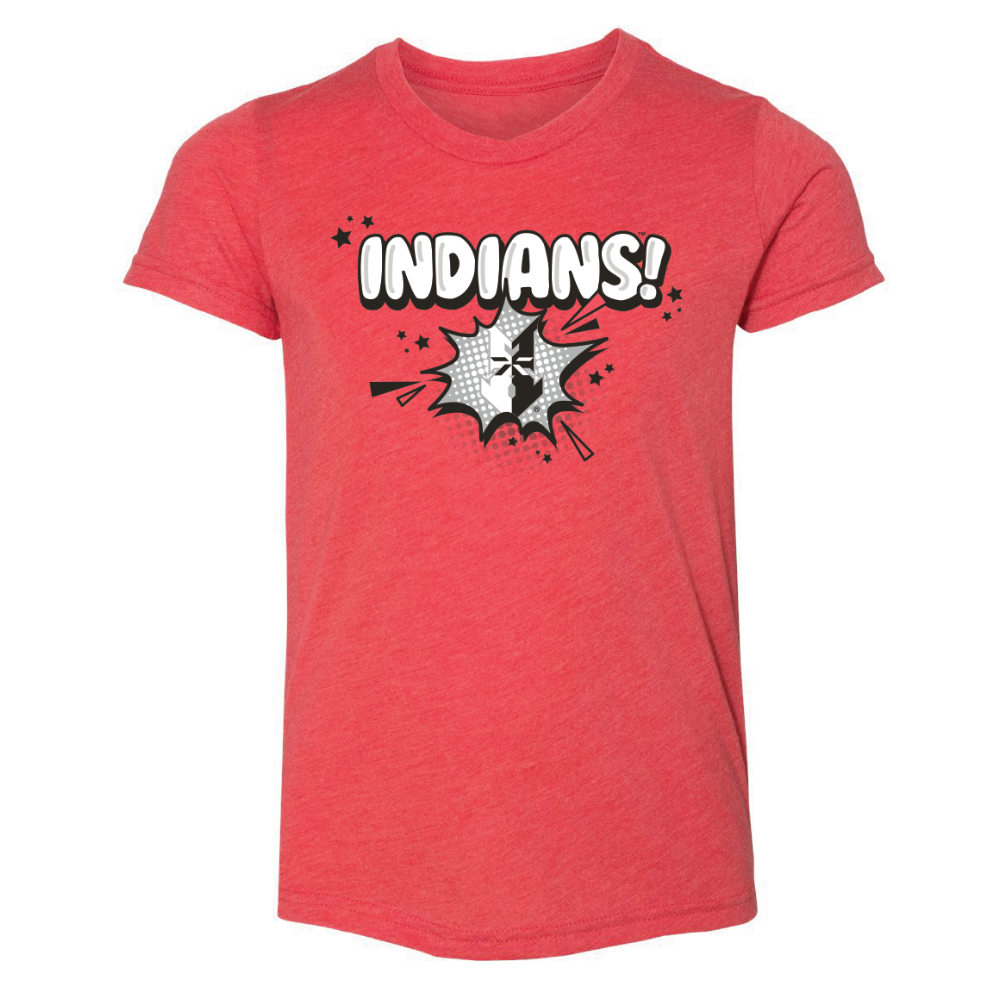 Football Indians Burst Tee Football Indians Burst Tee