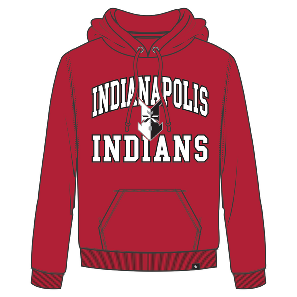 Indianapolis Indians '47 Adult Red Velocity Headline Hood