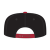 Indianapolis Indians '47 Adult Black/Red Rowdie No Shot Two Tone Adjustable Captain Snapback