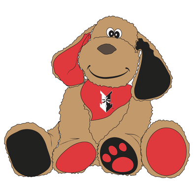 Indianapolis Indians FOCO 10" Floppy Ear Dog Plush Doll