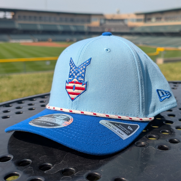 Indianapolis Indians 2025 Stars n'Stripes Official 9FIFTY Adjustable Snapback Cap
