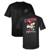 Indianapolis Indians Adult Black Baseball Player Puppie Love Tee