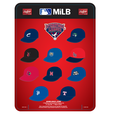 Indianapolis Indians Rawlings MiLB International League Mini Helmet Standings Board