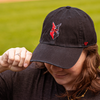 Indianapolis Indians '47 Adult Black Road Clean Up Adjustable Cap