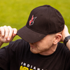 Indianapolis Indians Adult Black Road Cotton Replica Adjustable Cap