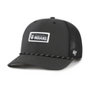 Indianapolis Indians '47 Adult Black Rumble Rope Adjustable Snapback Cap