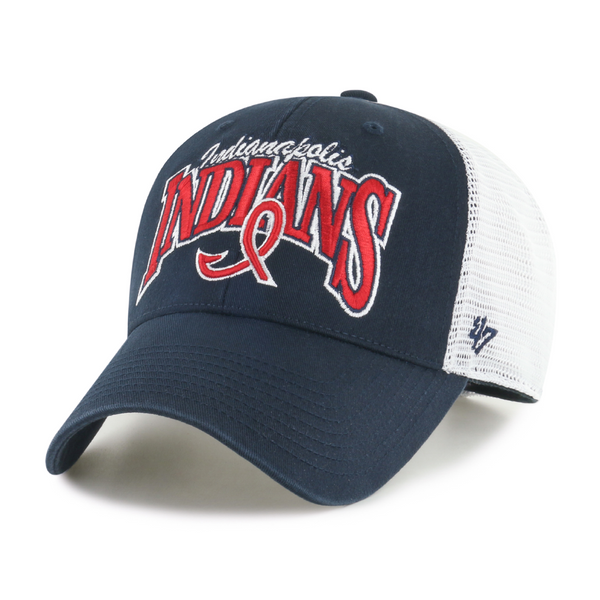Indianapolis Indians '47 Adult Navy 50's Keystone Mesh MVP