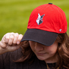 Indianapolis Indians '47 Adult Red/Black Home Clean Up Adjustable Cap