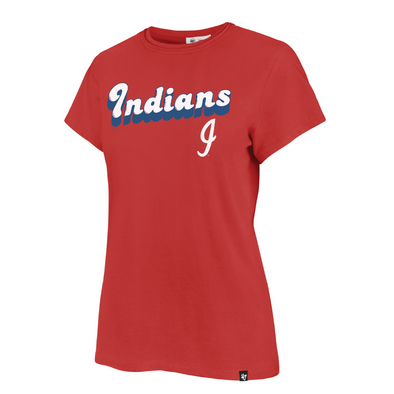 Indianapolis Indians '47 Women's Red 70's Mystic Frankie Tee