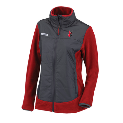 Indianapolis Indians Women's Columbia Red Basin Butte Full Zip Jacket