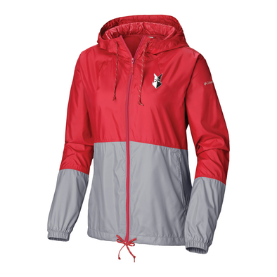Indianapolis Indians Women's Columbia Red Flash Forward Windbreaker Jacket