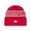Indianapolis Indians Red Performance On-Field Knit Beanie Cap