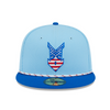Indianapolis Indians 2025 Stars n'Stripes New Era Authentic On-Field 59FIFTY Cap