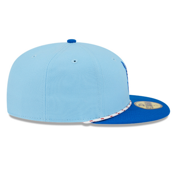 Indianapolis Indians 2025 Stars n'Stripes New Era Authentic On-Field 59FIFTY Cap
