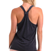 Indianapolis Indians Women's Black Racerback Tank Top