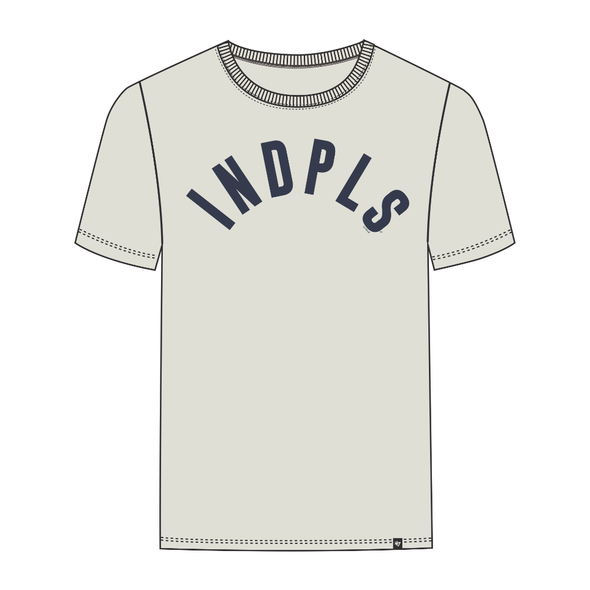 Indianapolis Indians '47 Adult Dune Road Wordmark Franklin Tee