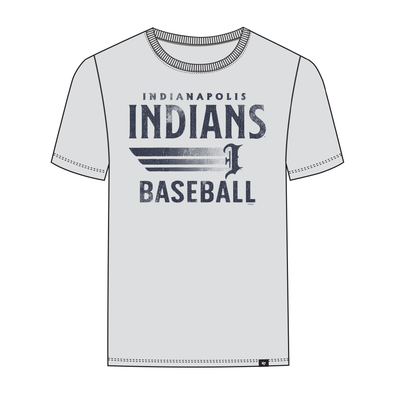 Indianapolis Indians '47 Adult Grey Rider Franklin Tee
