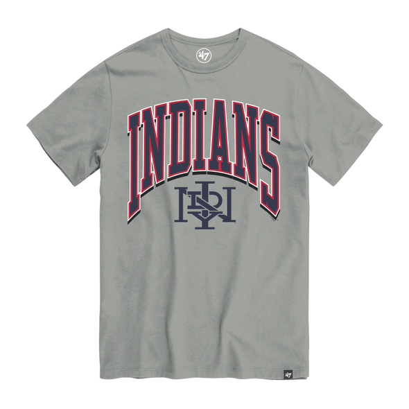 Indianapolis Indians '47 Adult Grey Walk Tall Franklin Tee