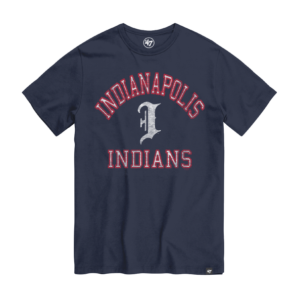 Indianapolis Indians '47 Adult Navy All Day Franklin Tee