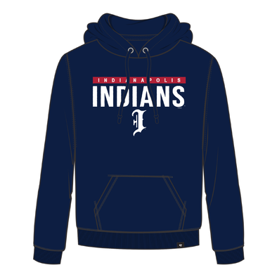 Indianapolis Indians '47 Adult Navy Road Power Luck Hood