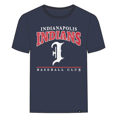 Indianapolis Indians '47 Adult Navy Reset Franklin Tee