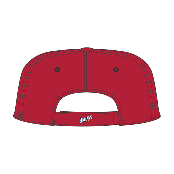 Indianapolis Indians '47 Adult All Red Batting Practice Adjustable MVP Cap