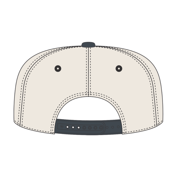 Indianapolis Indians '47 Adult Charcoal/Natural Road Hitch Adjustable Snapback Cap