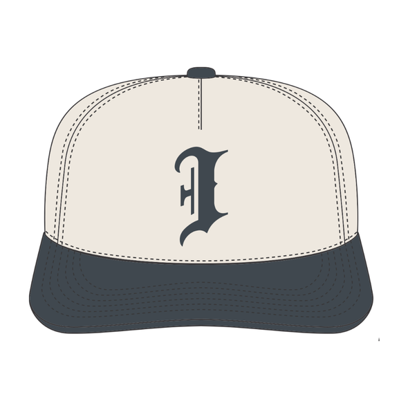 Indianapolis Indians '47 Adult Charcoal/Natural Road Hitch Adjustable Snapback Cap