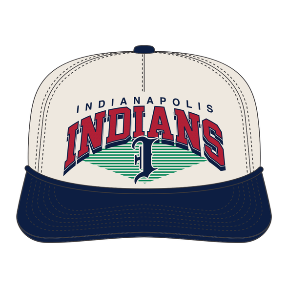 Indianapolis Indians '47 Adult Navy Road Panoma Hitch Adjustable Cap