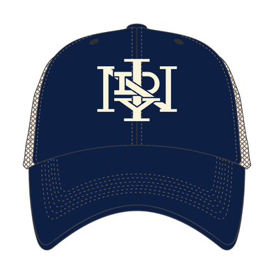 Indianapolis Indians '47 Adult Navy Home Trawler Clean Up Adjustable Cap