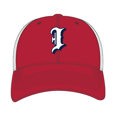 Indianapolis Indians '47 Adult Red Batting Practice Trucker Adjustable Cap