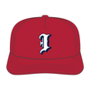 Indianapolis Indians '47 Adult Red Batting Practice Hitch Adjustable Snapback Cap
