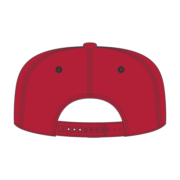 Indianapolis Indians '47 Adult Red Cityline Hitch Adjustable Snapback Cap